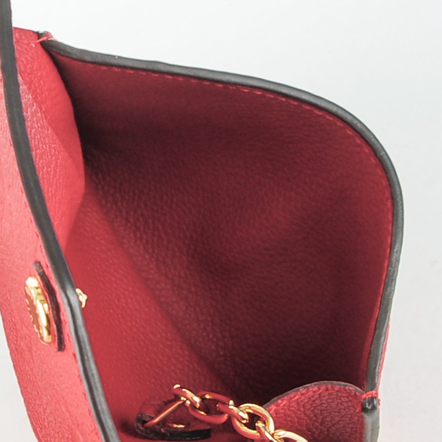 Empreinte Key Pouch Cherry