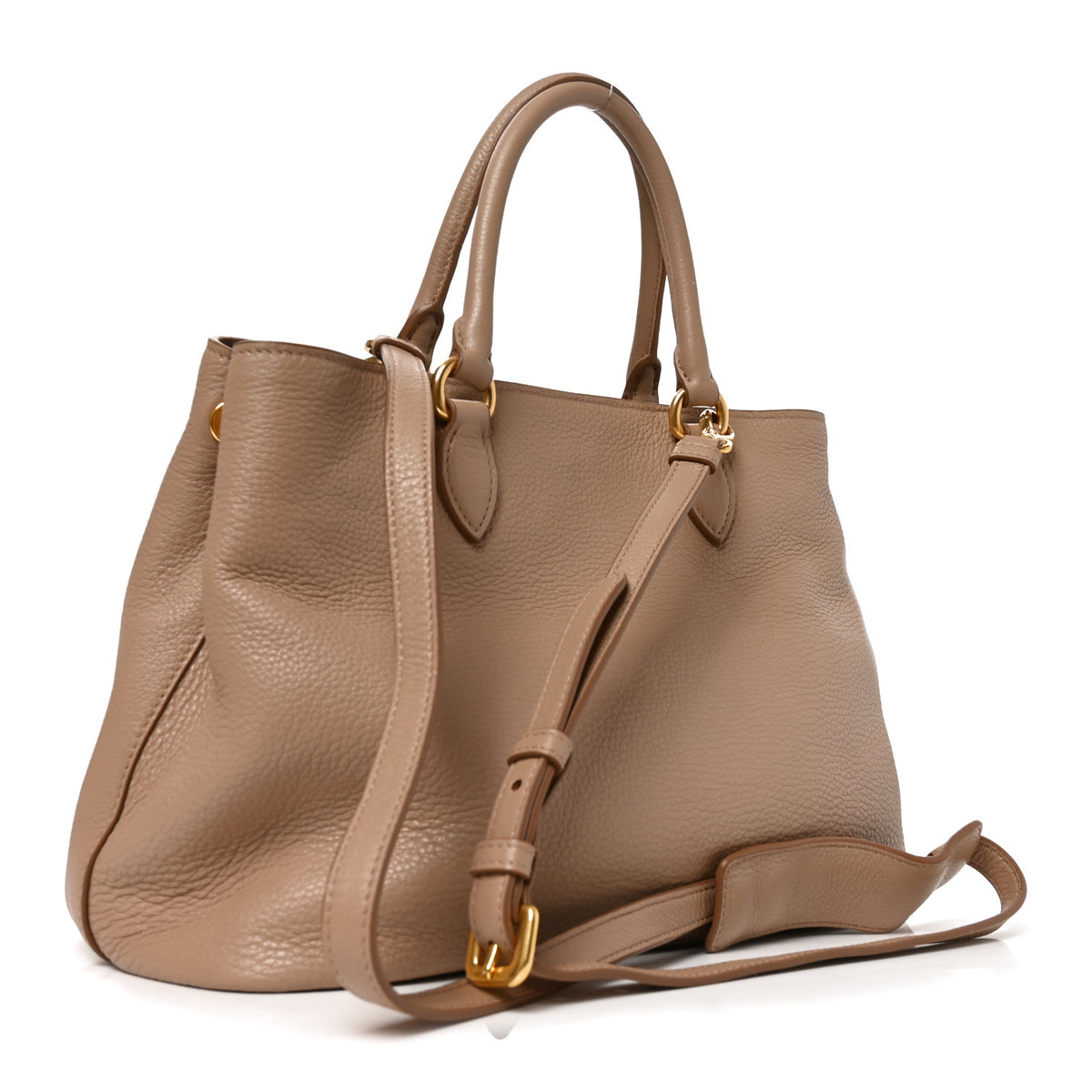 Prada Vitello Phenix Tote Cammeo 3 of 9