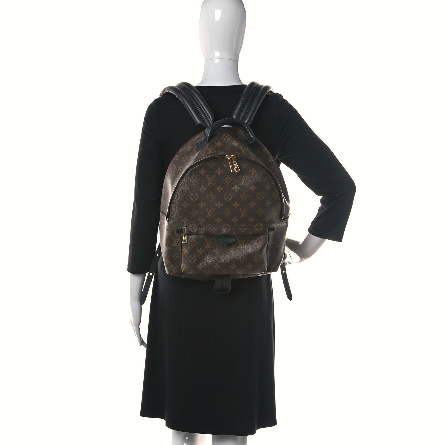 Louis Vuitton Monogram Palm Springs Backpack MM 3 of 11