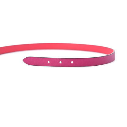 Hermes Swift Behapi Double Tour Reversible Bracelet T1 Rose Pourpre Rose Extreme 5 of 7