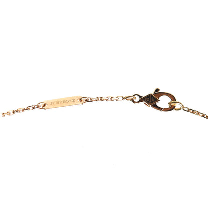 Van Cleef & Arpels 18K Yellow Gold Black Onyx Vintage Alhambra Pendant Necklace 5 of 6
