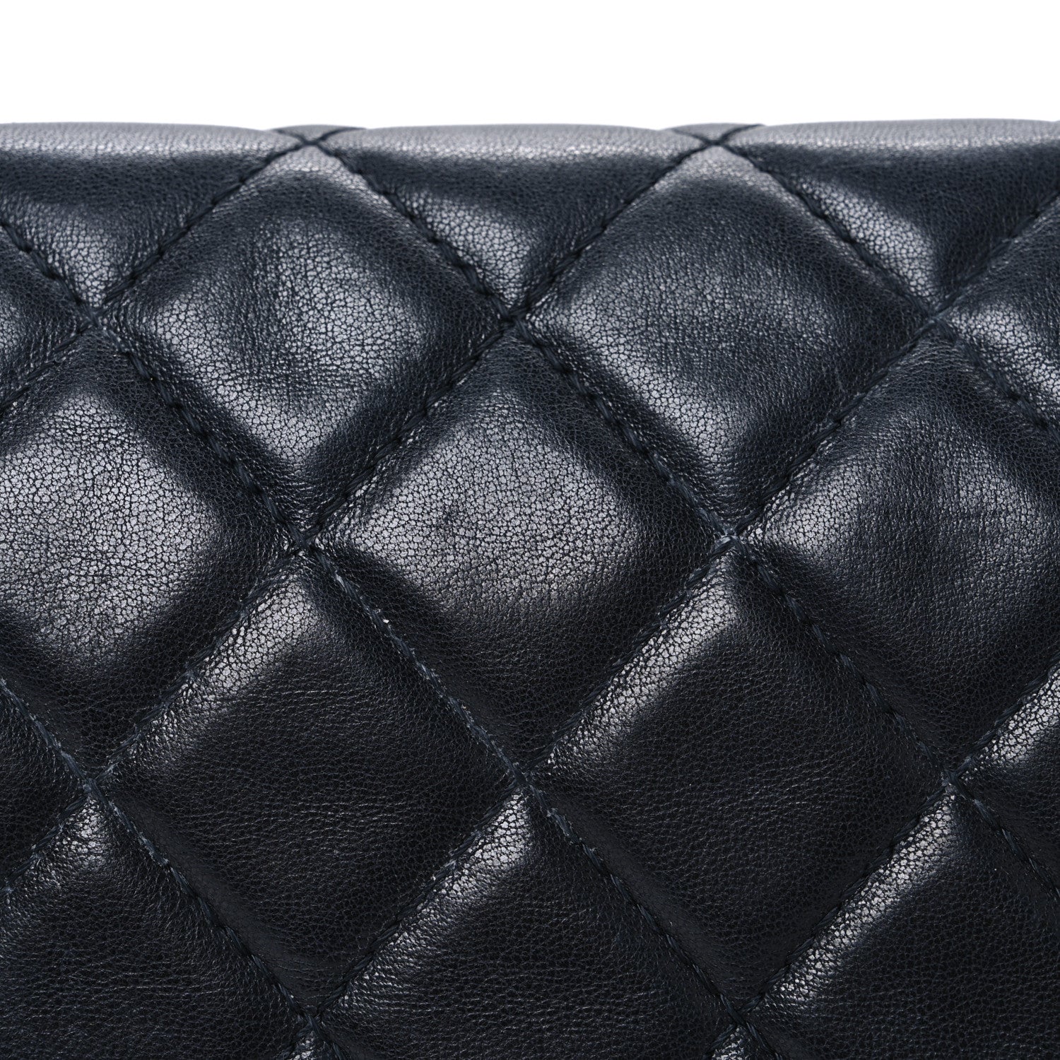 Chanel Lambskin Quilted Messenger Bag Dark Navy 8 of 11