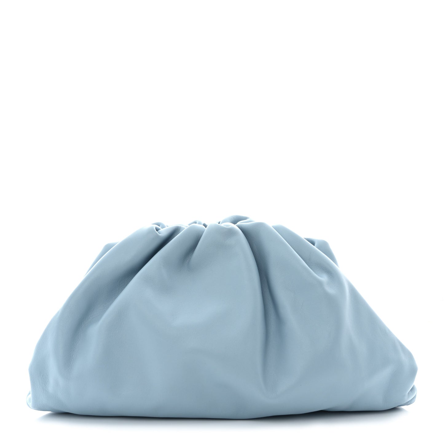 Smooth Butter Calf The Pouch Oversized Clutch Ice