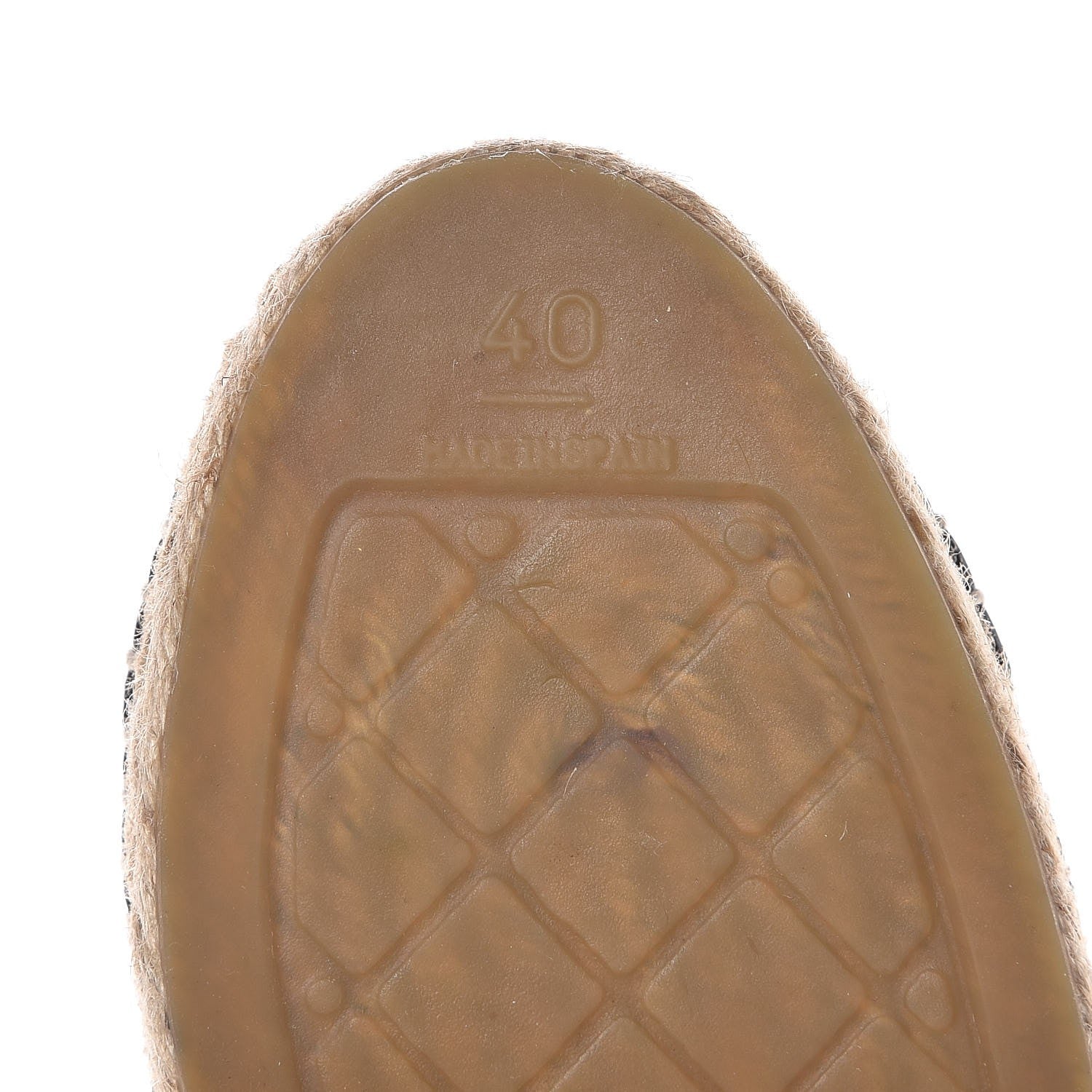 Chanel Lambskin CC Espadrilles 40 Black 8 of 12