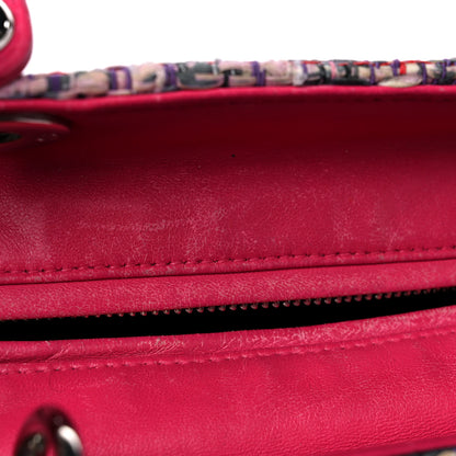 Christian Dior Tweed Medium Lady Dior Pink Multicolor 15 of 20