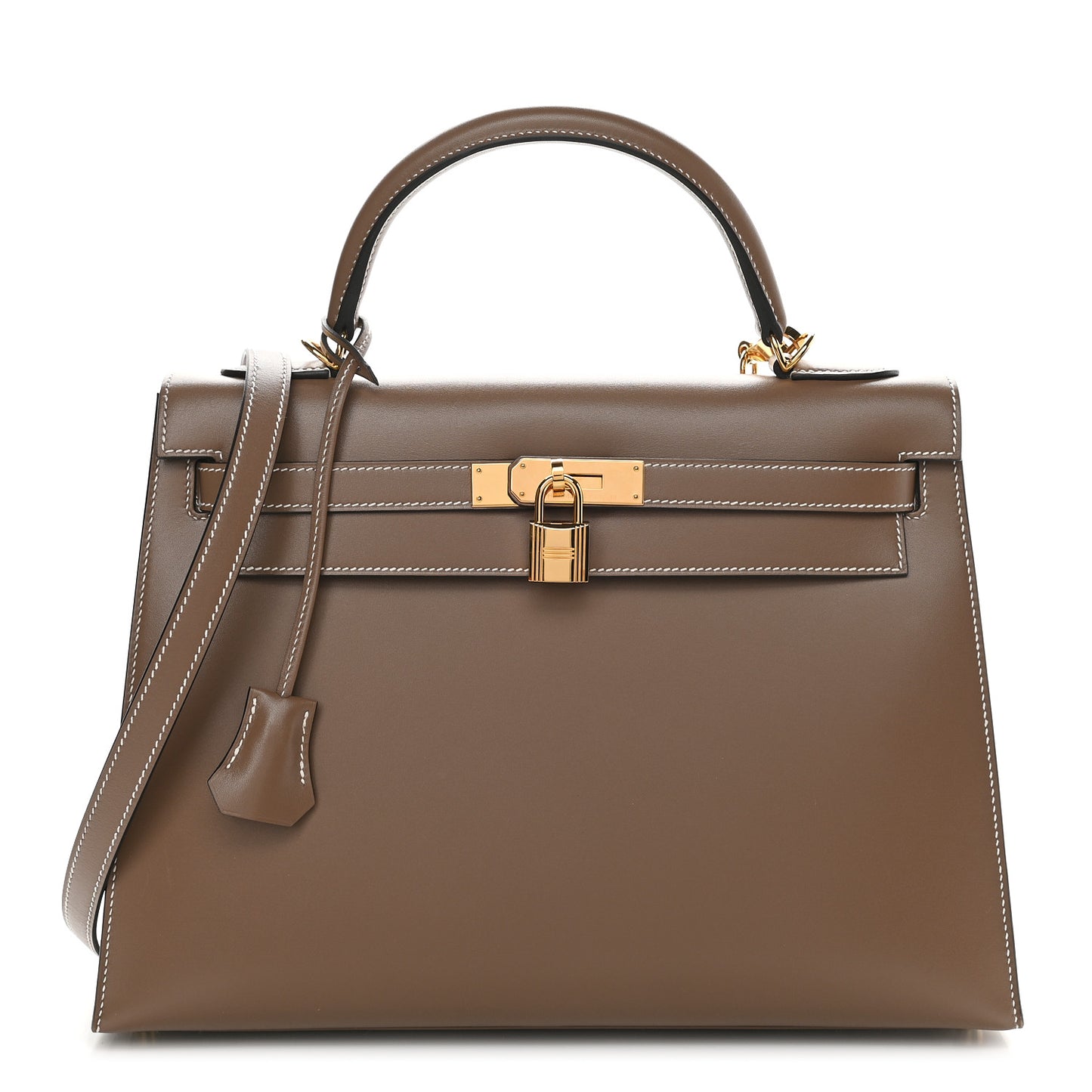 Tadelakt Sellier Kelly 32 Etoupe