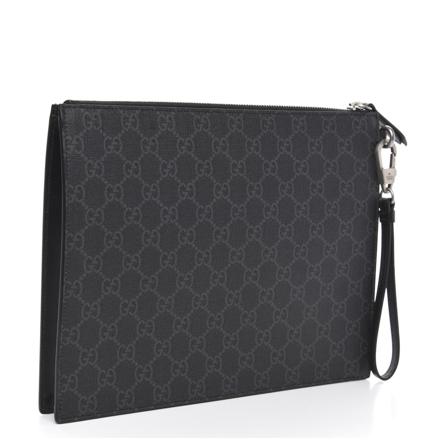GG Supreme Monogram Rainbow Eagle Documents Holder Black Grey Multicolor