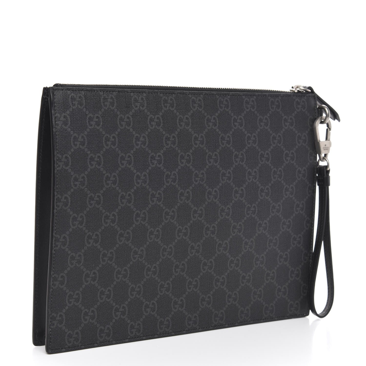 Gucci GG Supreme Monogram Rainbow Eagle Documents Holder Black Grey Multicolor 3 of 10