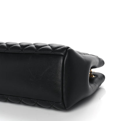 Versace Nappa Quilted Medusa Chain Shoulder Bag Black 10 of 11