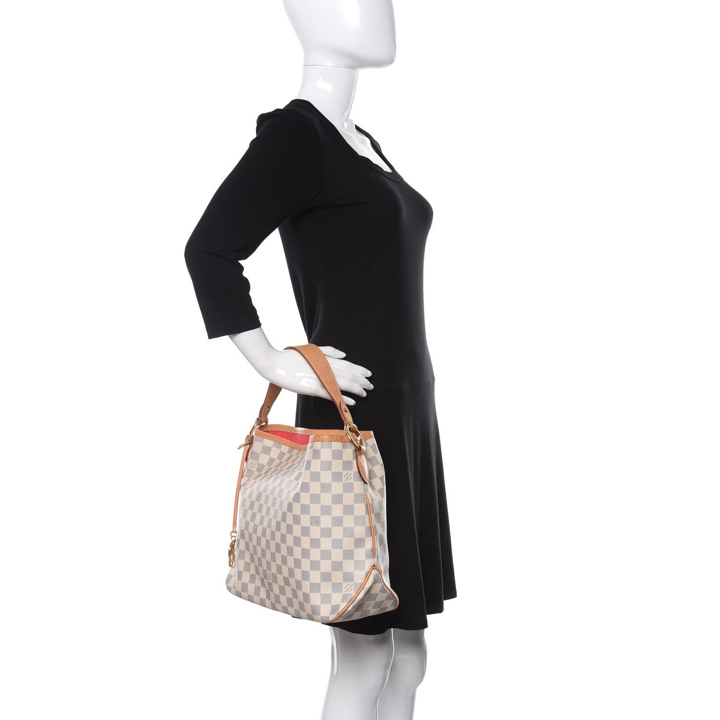Damier Azur Delightful PM Pink