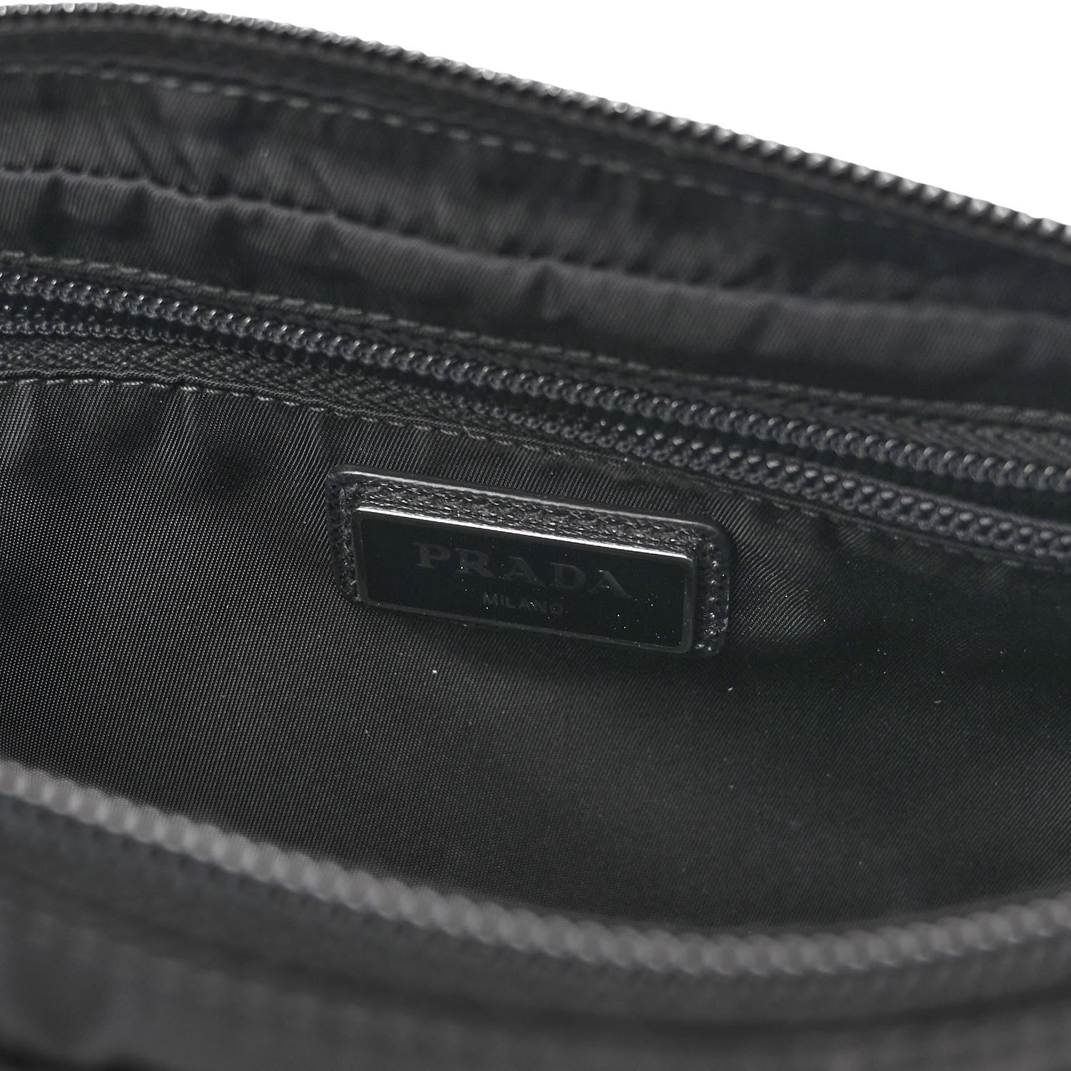 Prada Re-Nylon Saffiano Belt Bag Black 6 of 9