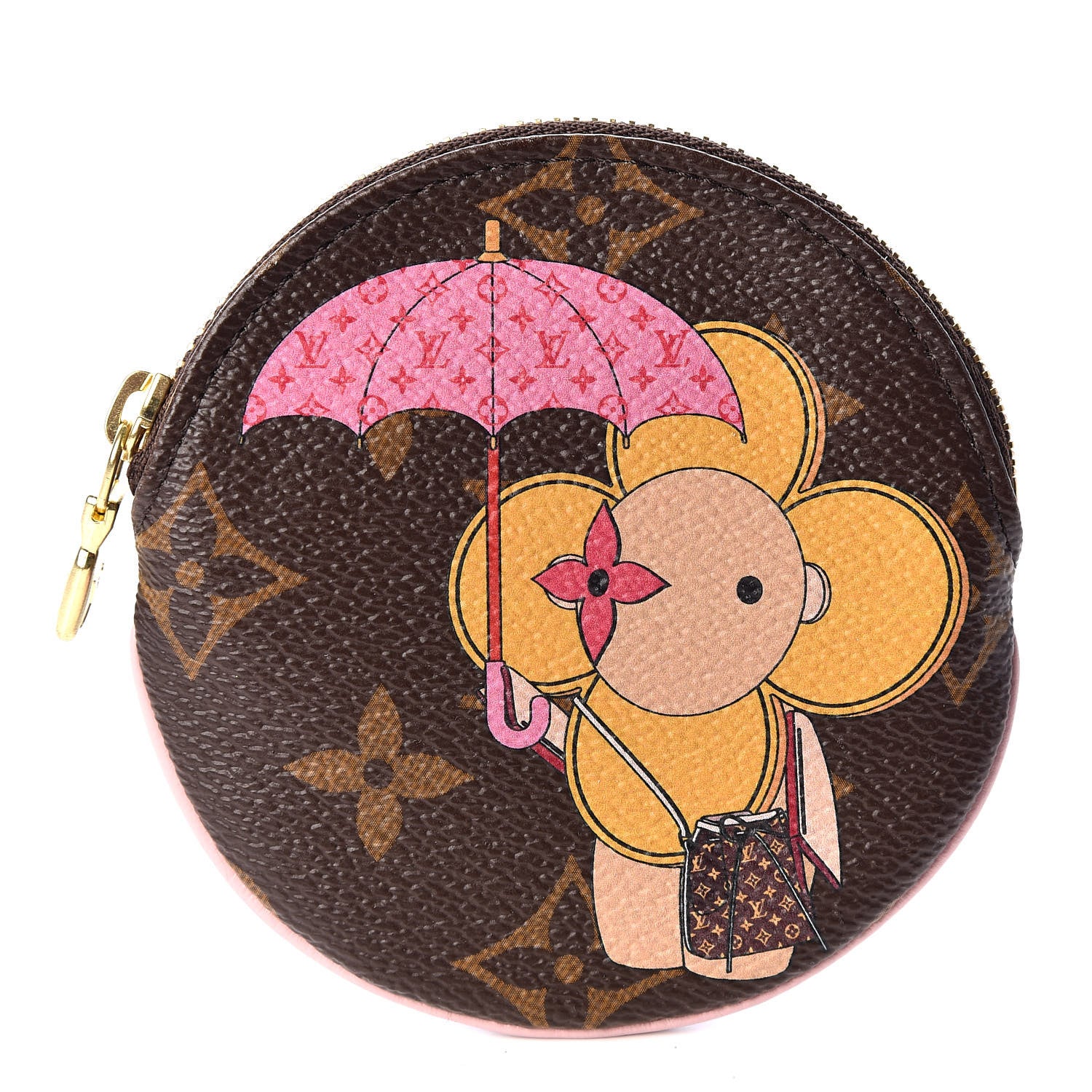 Louis Vuitton Monogram 2019 Christmas Animation Tokyo Round Coin Purse 1 of 6