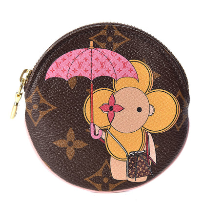 Louis Vuitton Monogram 2019 Christmas Animation Tokyo Round Coin Purse 1 of 6