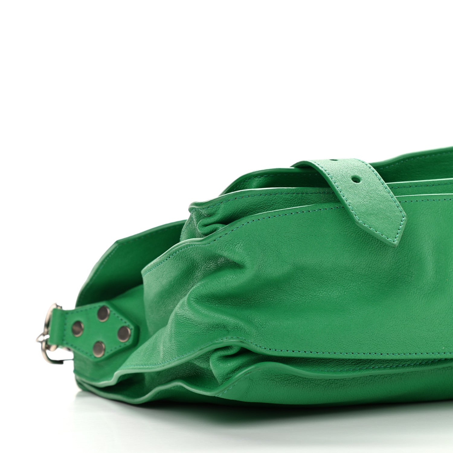 Proenza Schouler Lambskin Medium PS1 Satchel Aloe 8 of 9