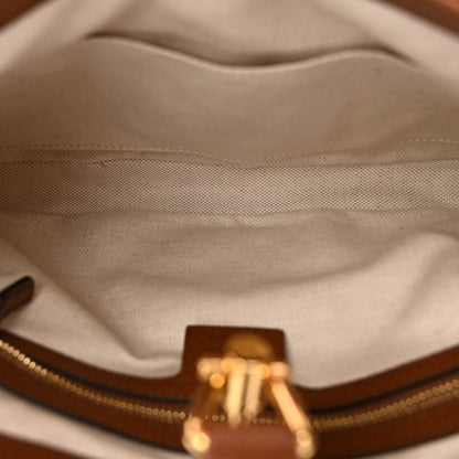 Gucci New Denim GG Monogram Calfskin Small Jackie 1961 Hobo Blue Tea Cuir 5 of 10