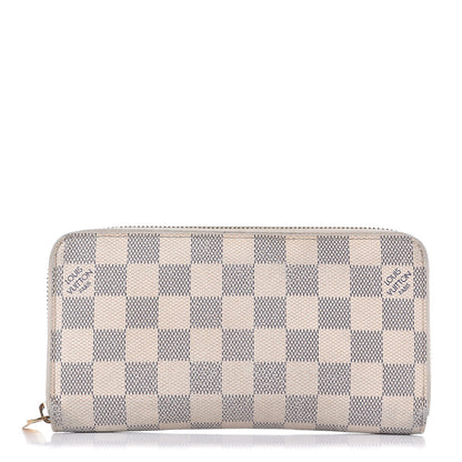 Louis Vuitton Damier Azur Zippy Wallet 1 of 16
