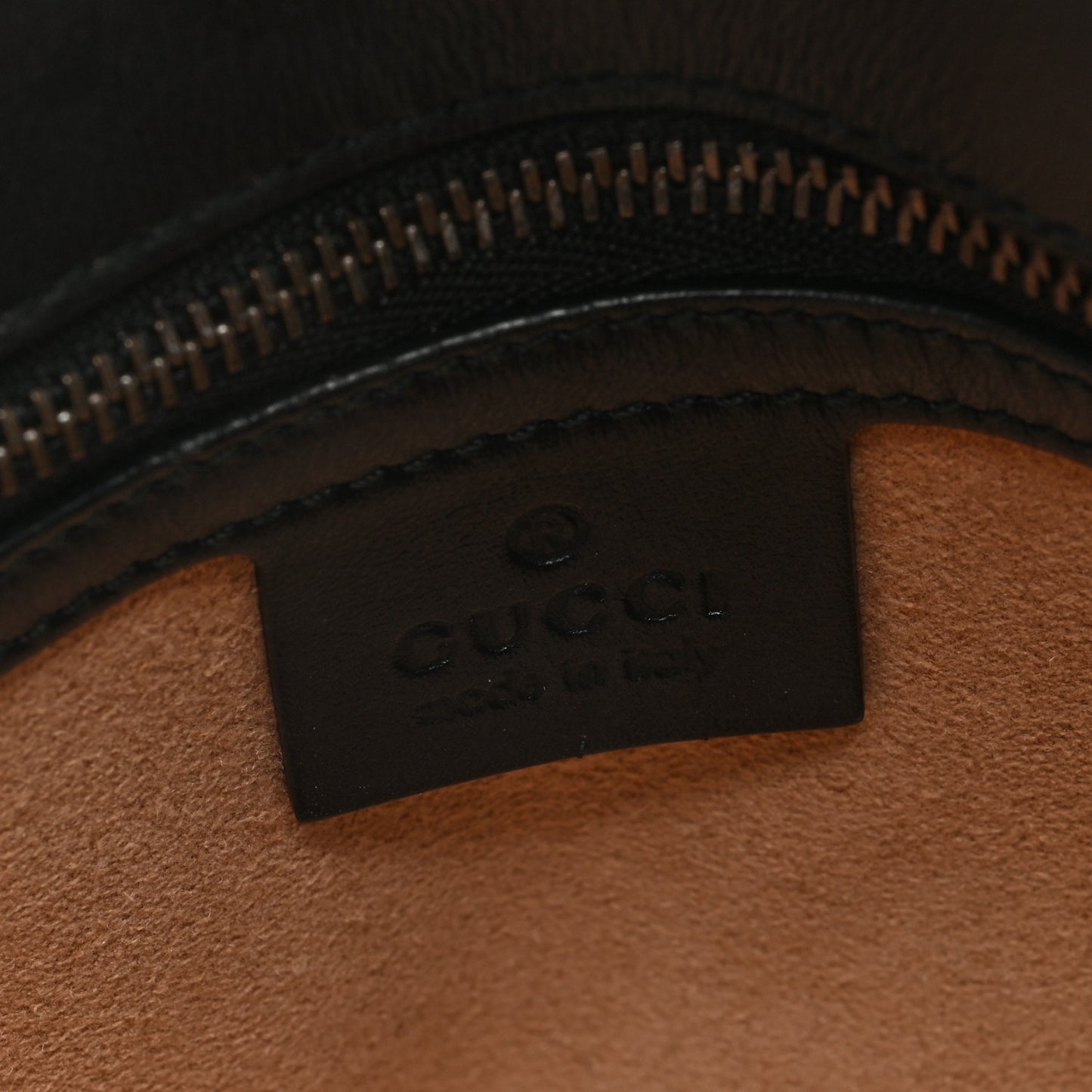 Calfskin Matelasse Small GG Marmont Shoulder Bag Black