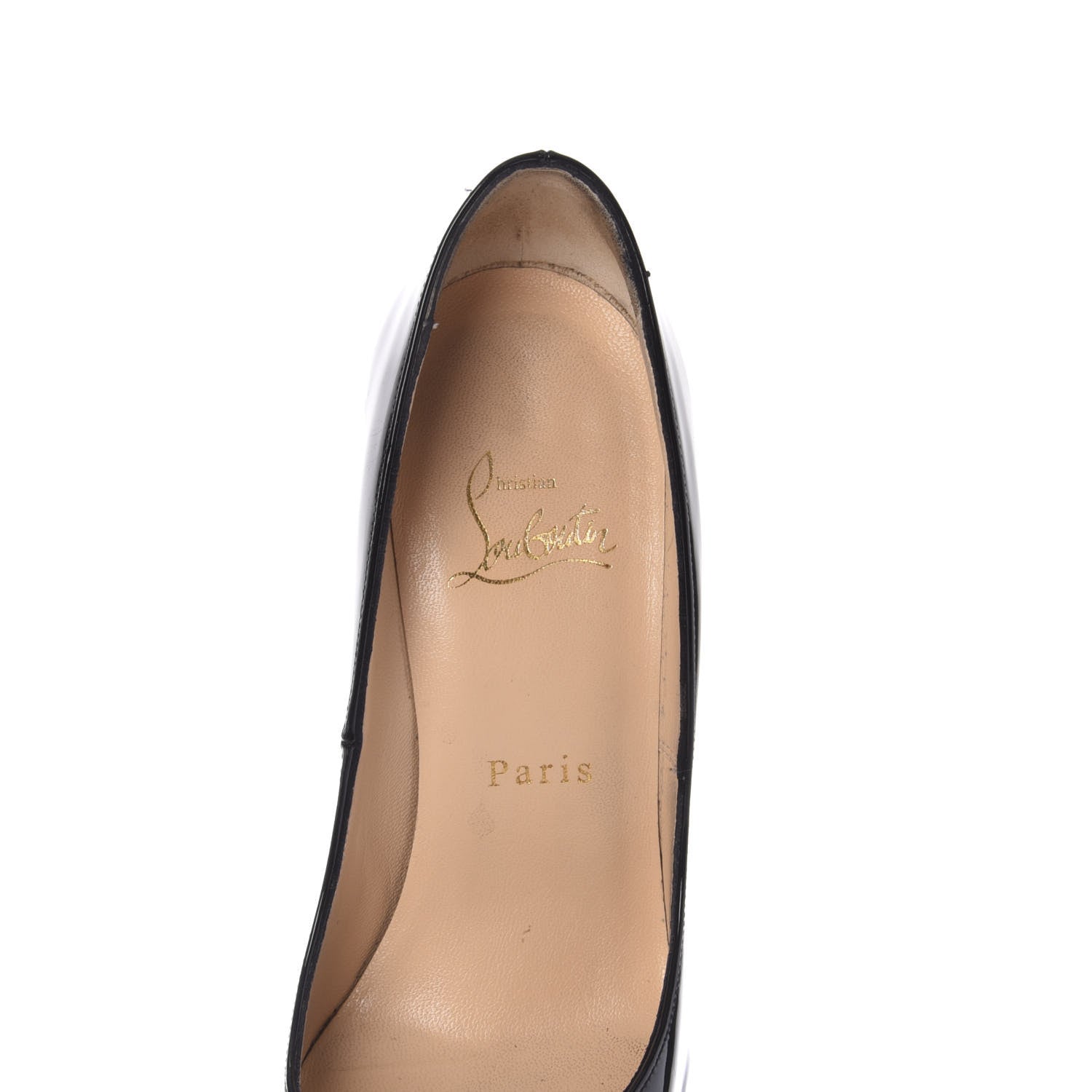 Christian Louboutin Patent Pigalle 120 Pumps 36.5 Black 7 of 9