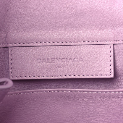 Balenciaga Veau Papier Sight Clutch Rose Orchid 6 of 13