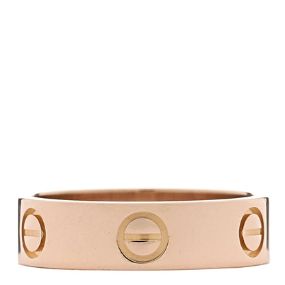 Cartier 18K Pink Gold 5.5mm LOVE Ring 56 7.5 3 of 5