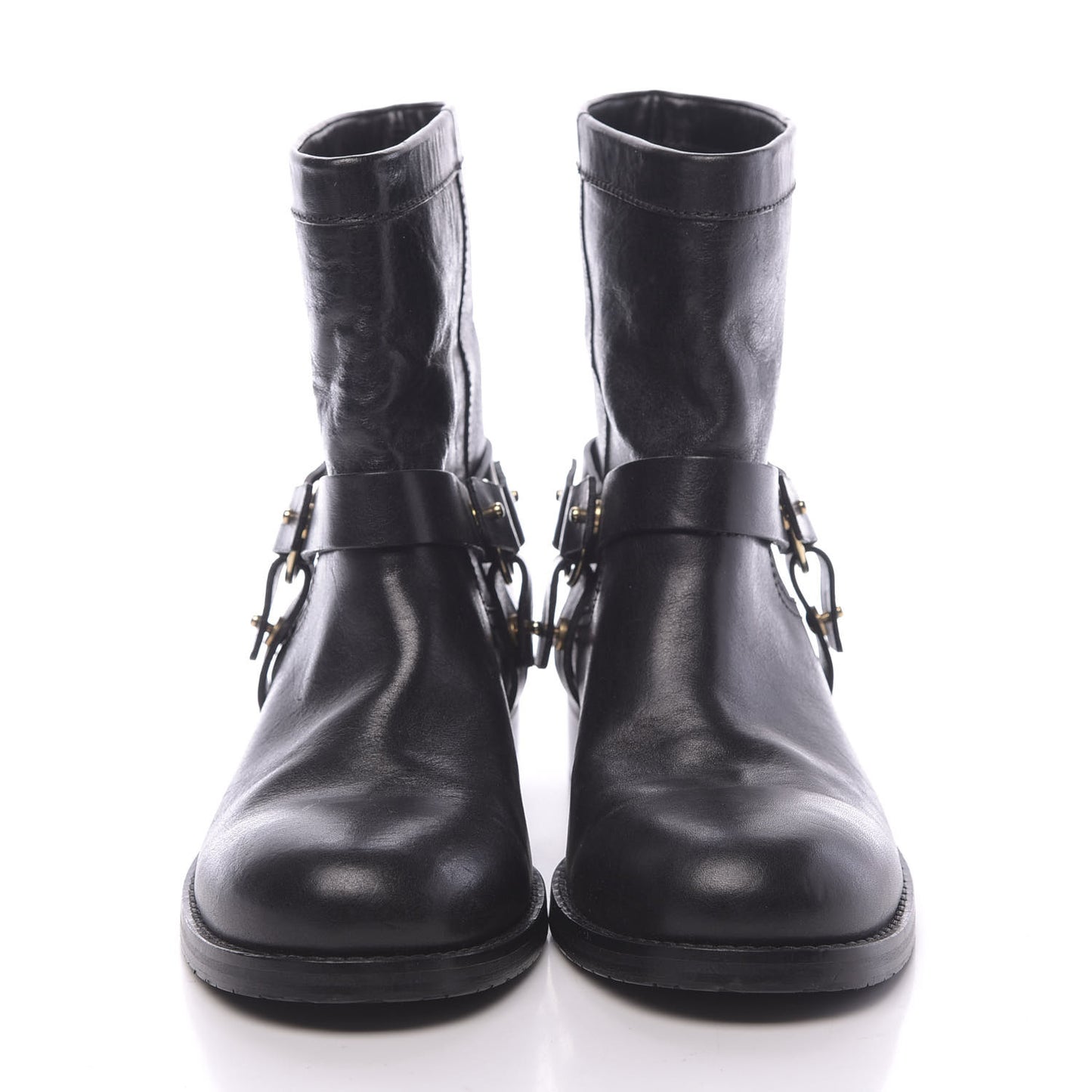 Calfskin Boots 39 Black