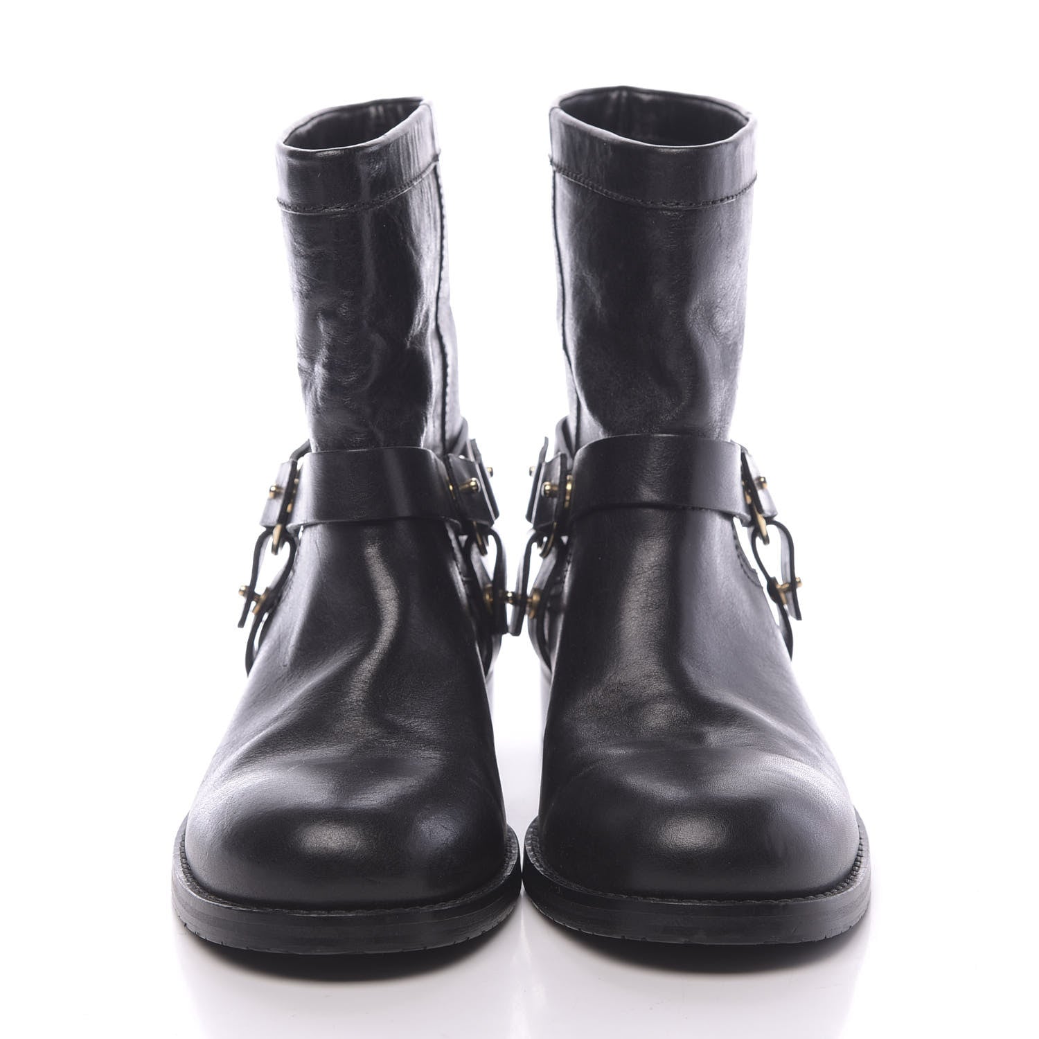 Jimmy Choo Calfskin Boots 39 Black 2 of 7