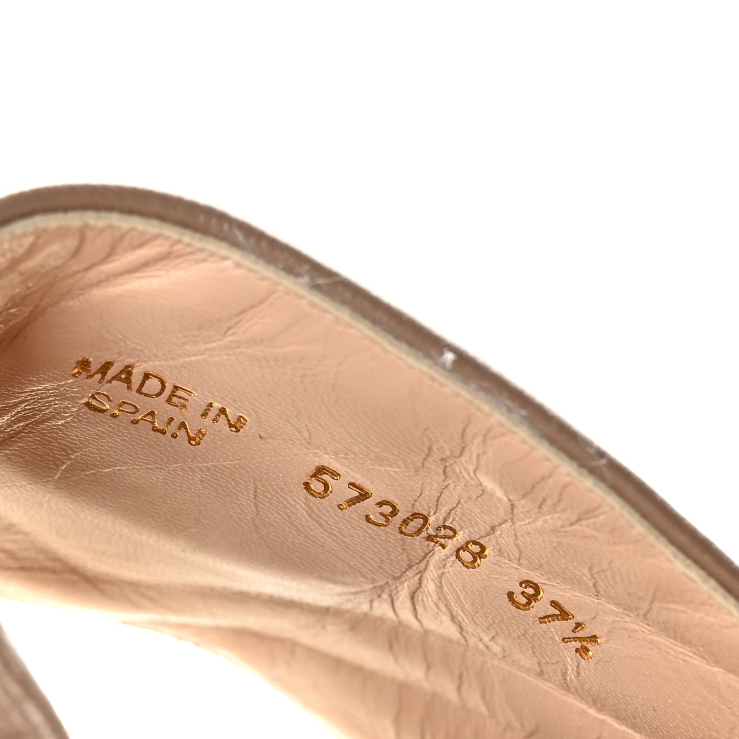 Nappa Matelasse GG Marmont Espadrille Slide Sandals 37.5 Porcelain Rose