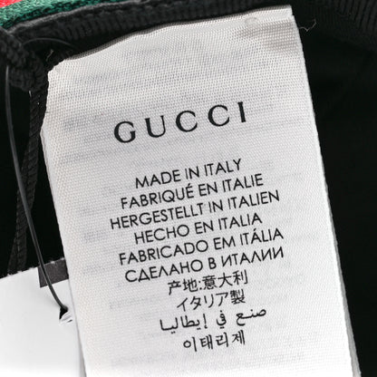 Gucci Monogram Web Baseball Hat M Black 7 of 10