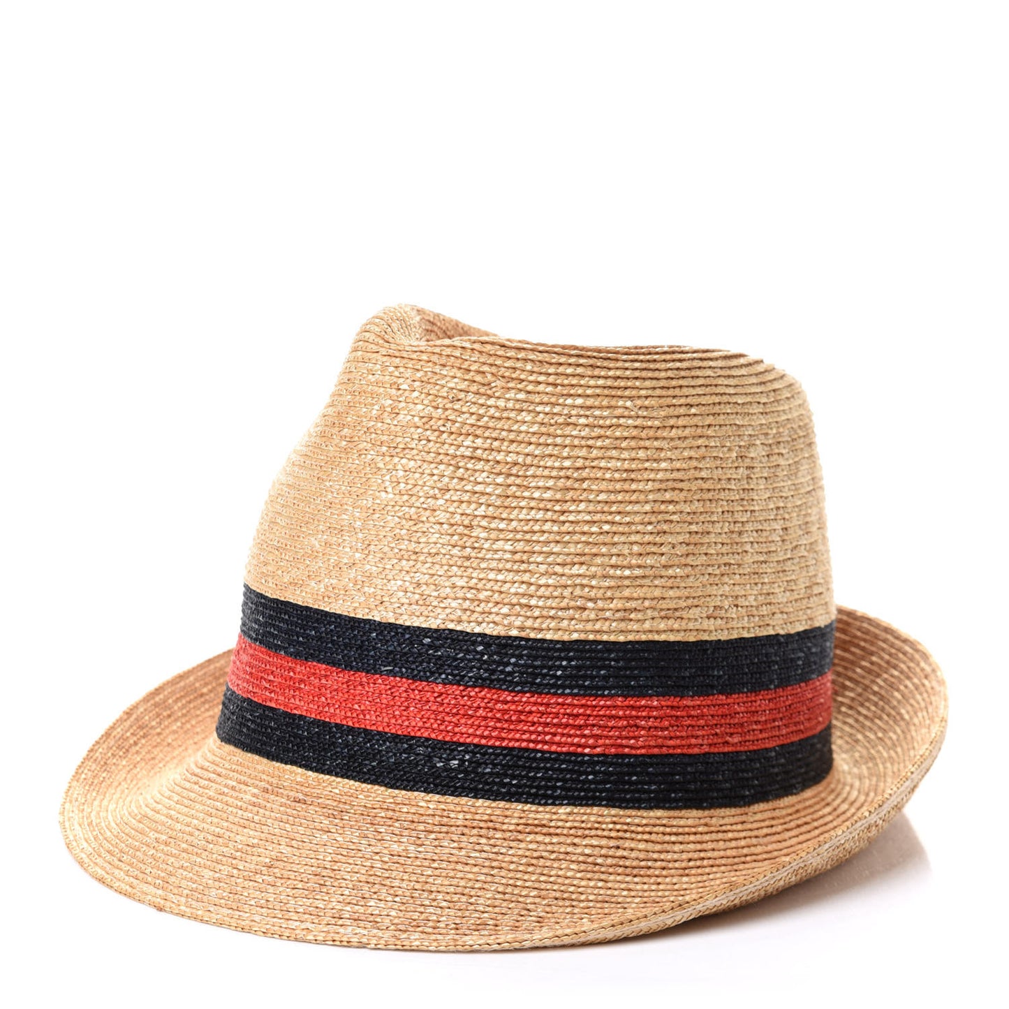 Abaca Straw Web Fedora Hat L
