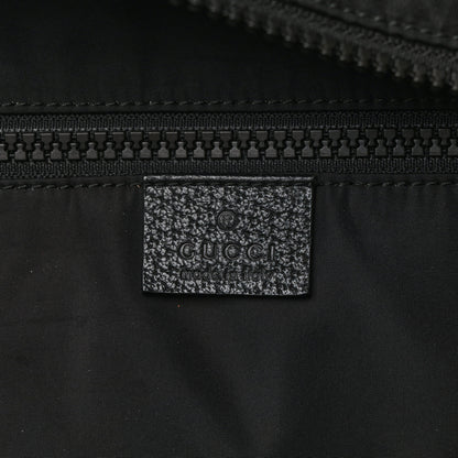 Gucci Nylon Twill 80s Logo Patch Backpack Black 7 of 11