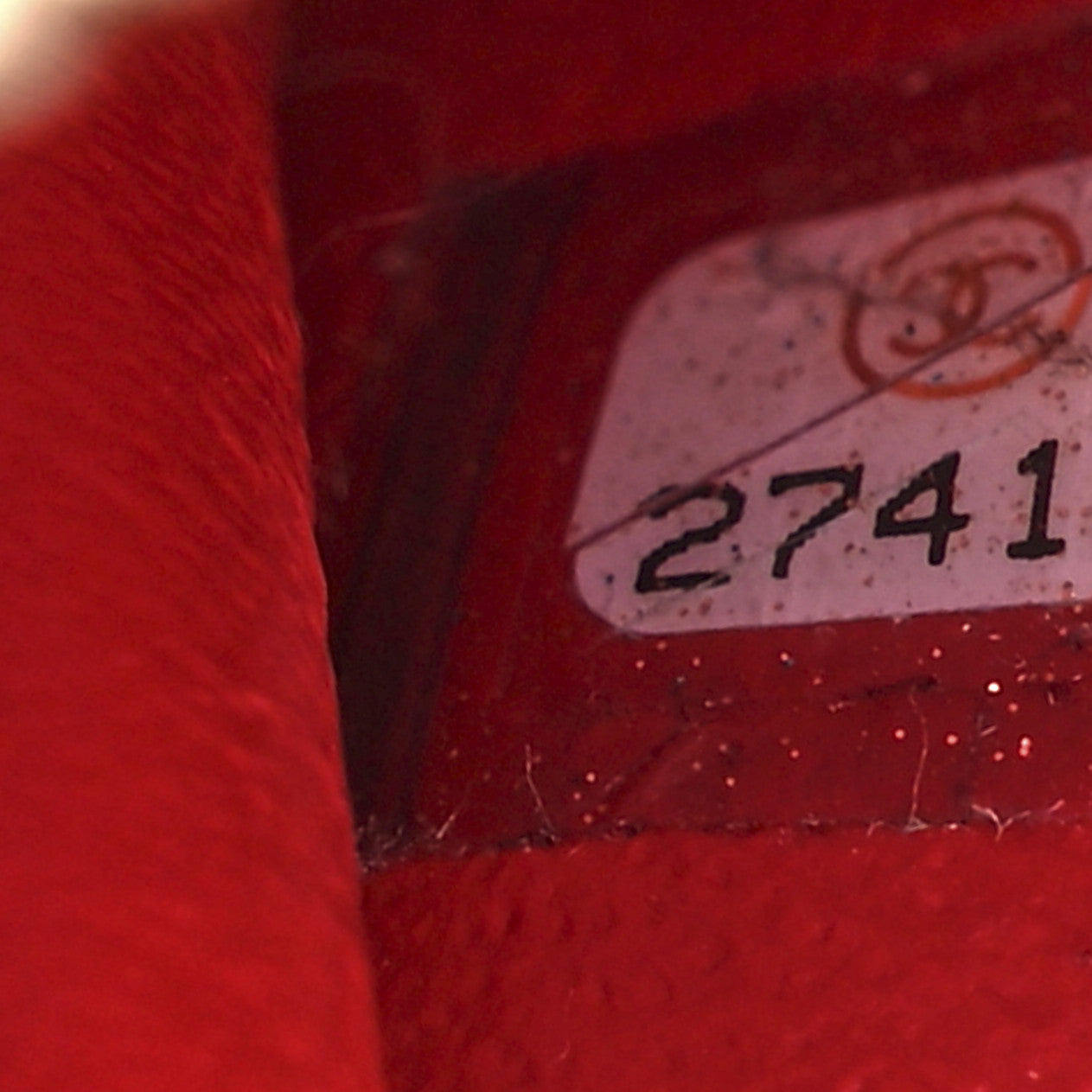 Chanel Caviar Quilted Small CC Filigree Vanity Case Red 7 of 11