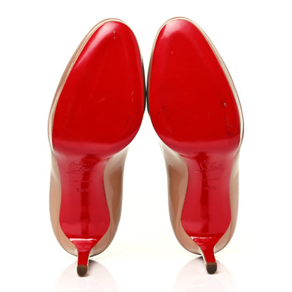 Christian Louboutin CHRISTIAN LOUBOUTIN Patent New Simple 85 Pumps 36.5 Nude 5 of 8