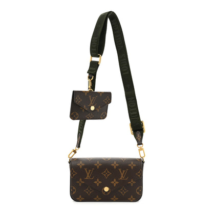 Louis Vuitton Monogram Felicie Strap & Go Kaki 1 of 11