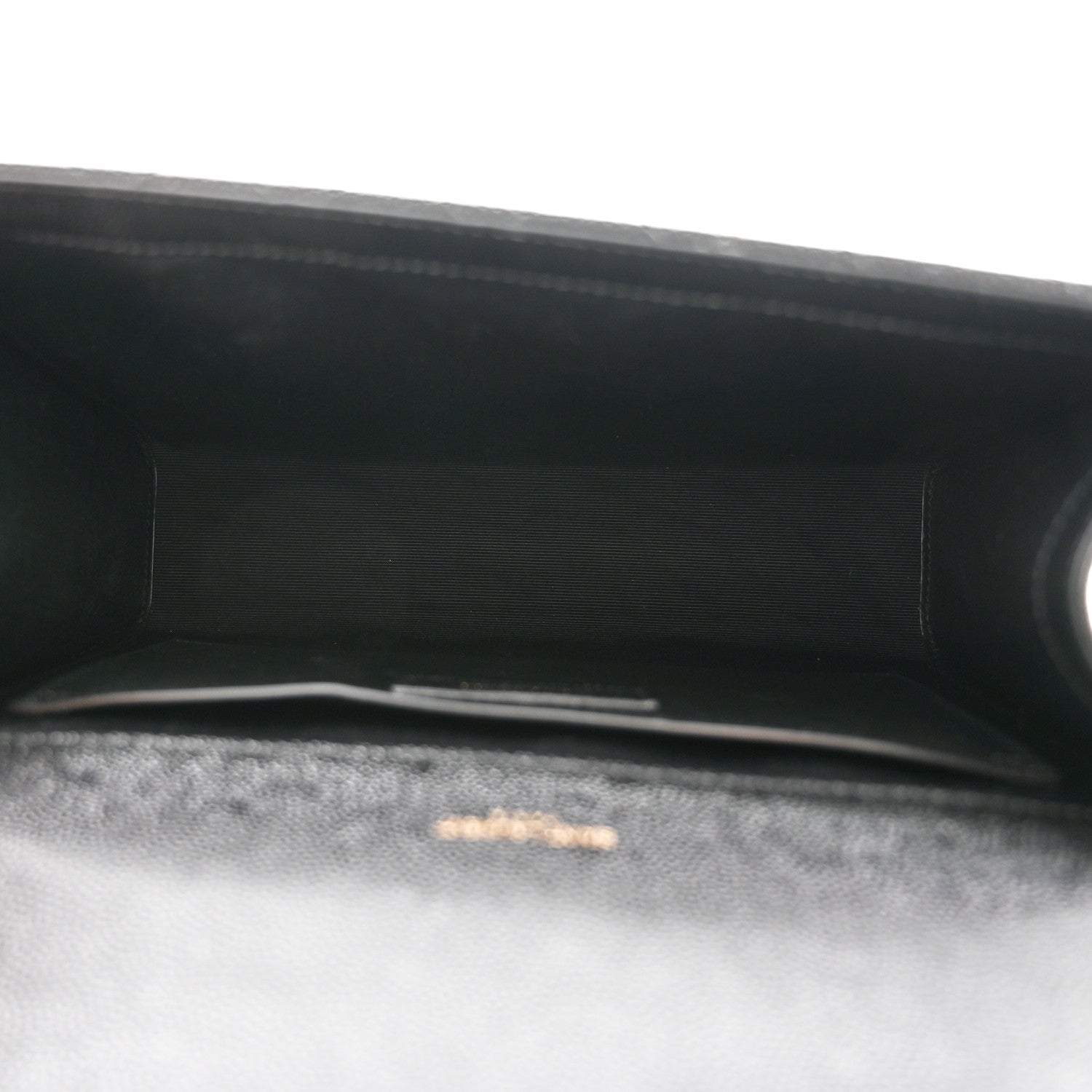 Saint Laurent Grain De Poudre Textured Mixed Matelasse Triquilt Medium Monogram Satchel Black 5 of 10