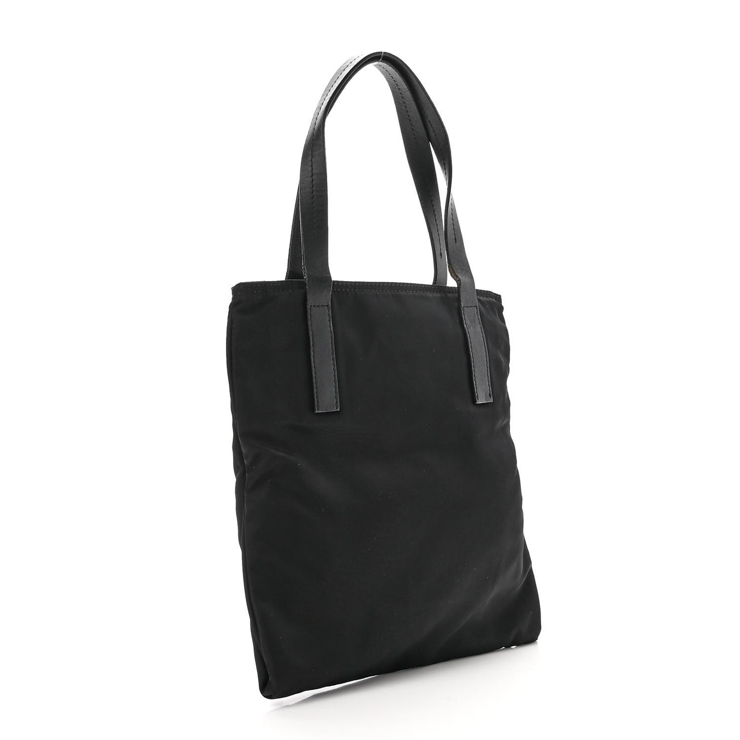 Tessuto Nylon Vela Shopping Tote Black