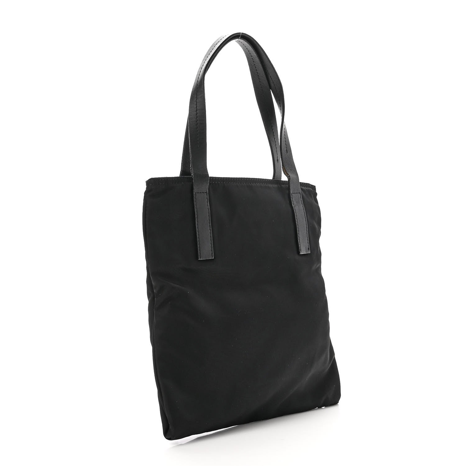 Prada Tessuto Nylon Vela Shopping Tote Black 3 of 10