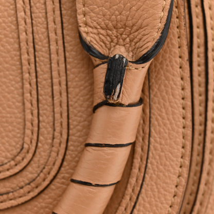 Chloe Calfskin Braided Medium Marcie Double Carry Light Tan 12 of 12