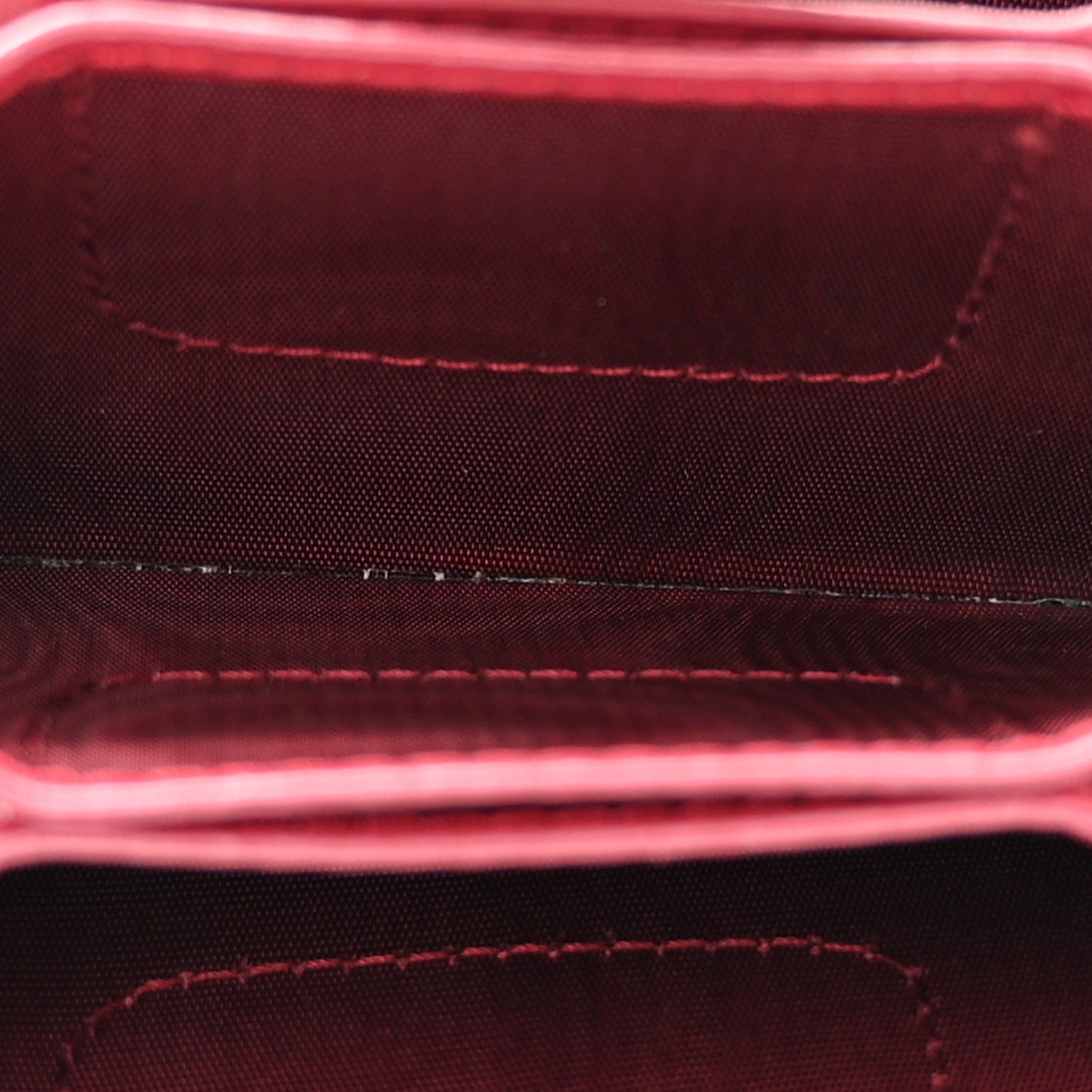 Christian Dior CHRISTIAN DIOR Patent Cannage Lady Dior 5-Gusset Card Holder Scarlet 5 of 16