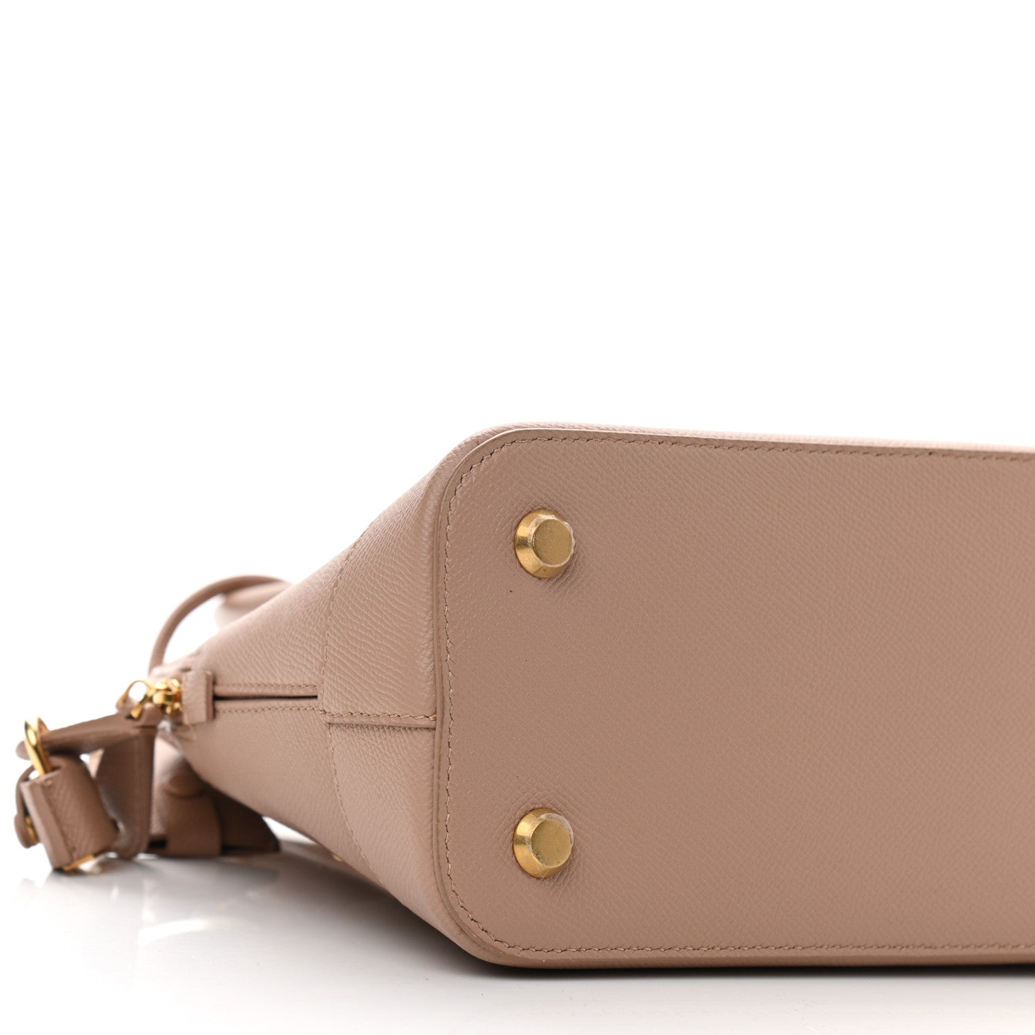 Balenciaga Signature Grained Calfskin Logo S Ville Top Handle Bag Nude Beige White 9 of 10