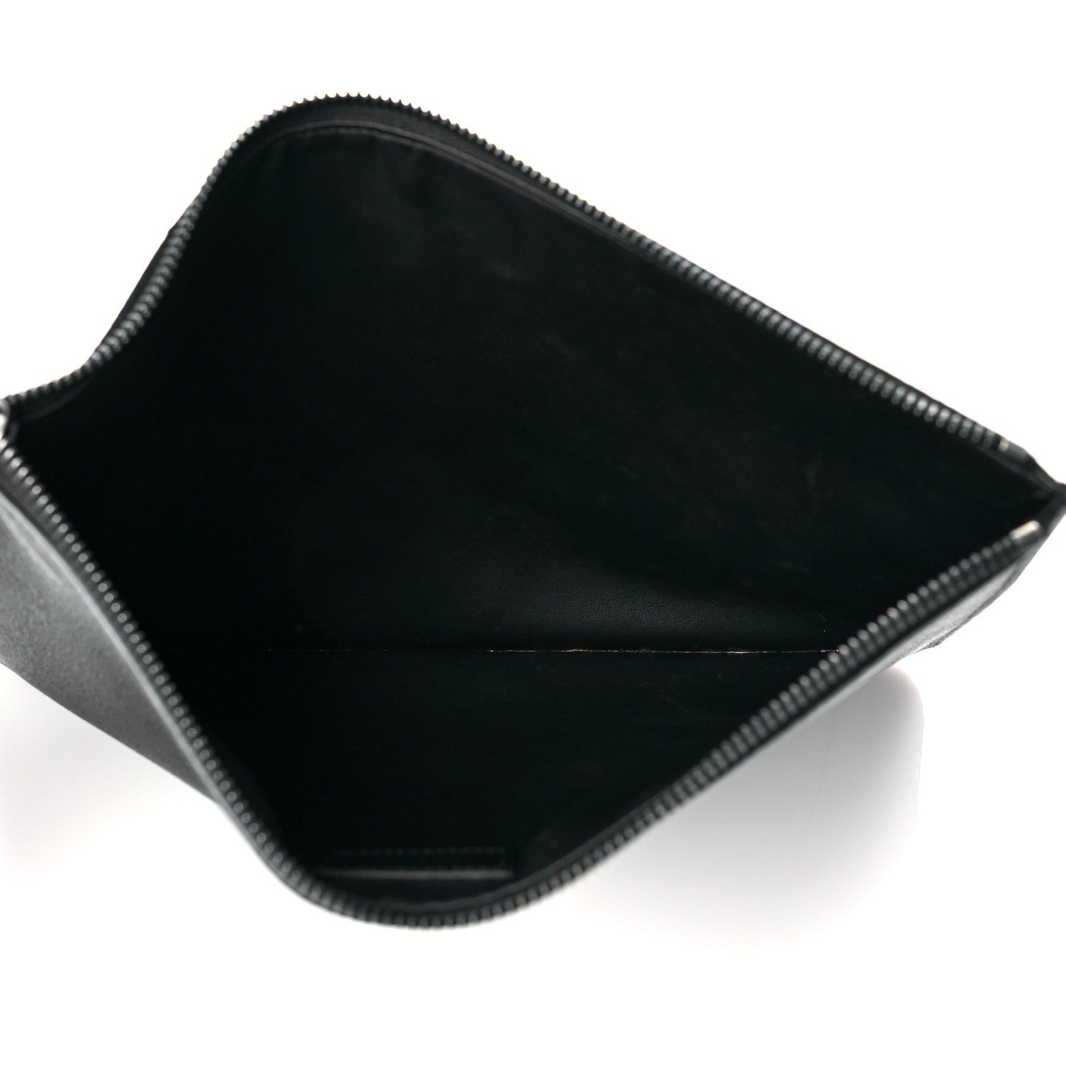 Givenchy Textured Coated Canvas Lion Print Pouch Black 5 of 9