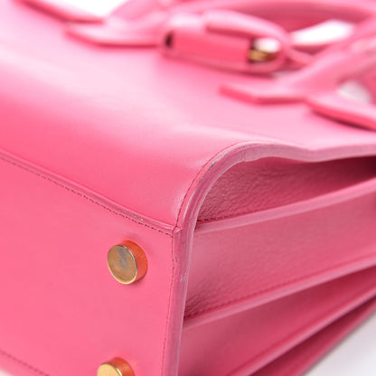 Saint Laurent Calfskin Nano Sac De Jour Rose Clair 9 of 26