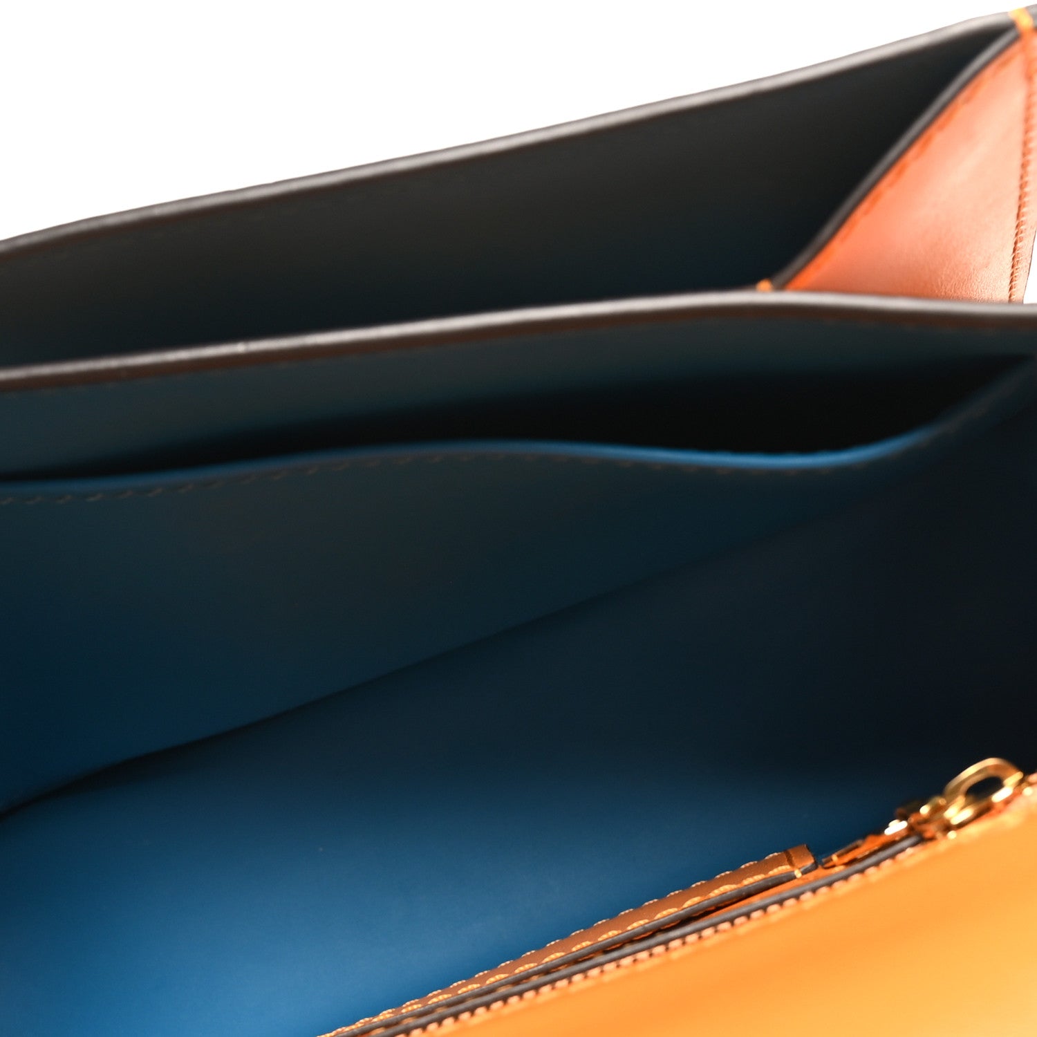 Louis Vuitton Smooth Calfskin LV Pont 9 Summer Gold 5 of 9