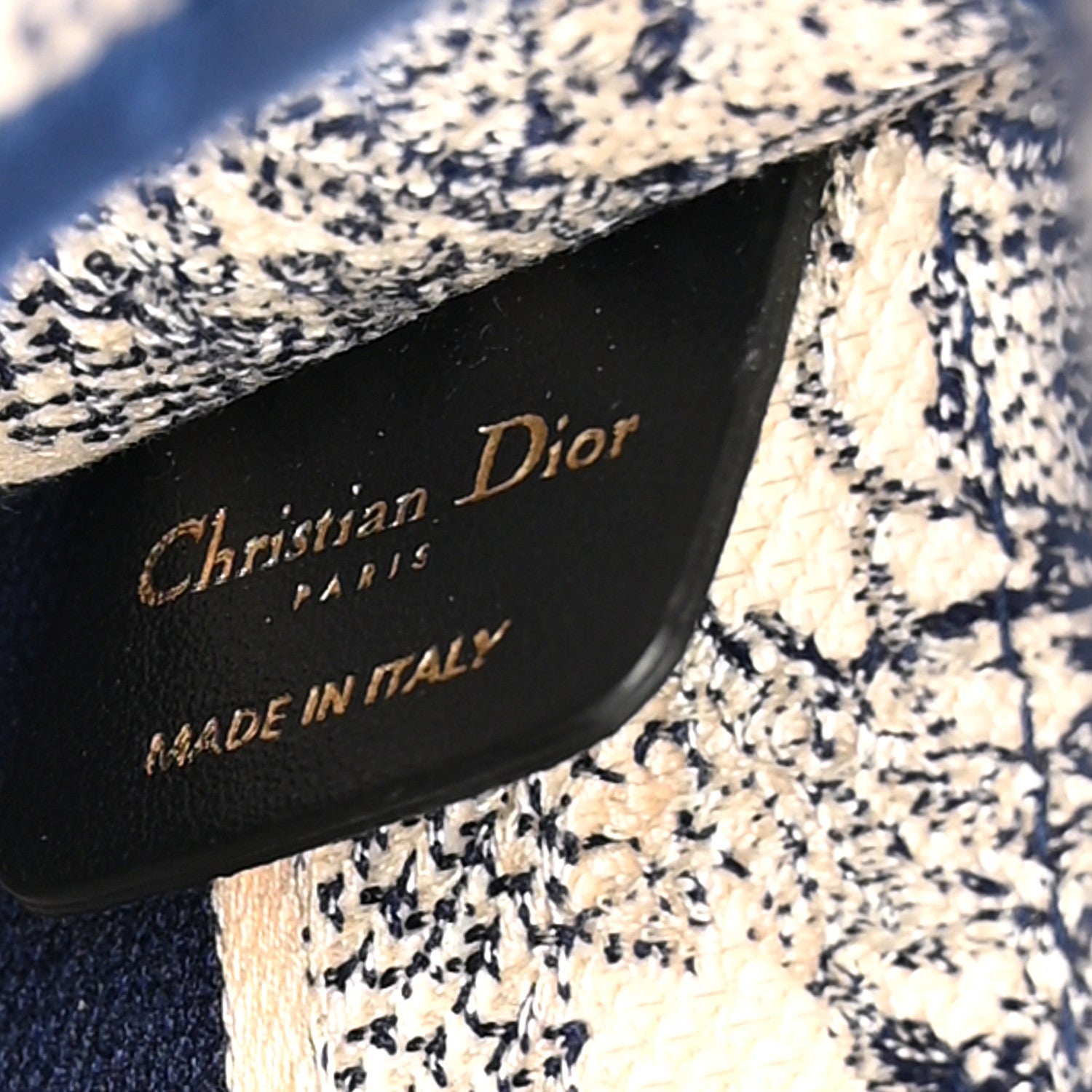 Christian Dior Canvas Embroidered Mini Toile De Jouy Book Tote Blue 5 of 10