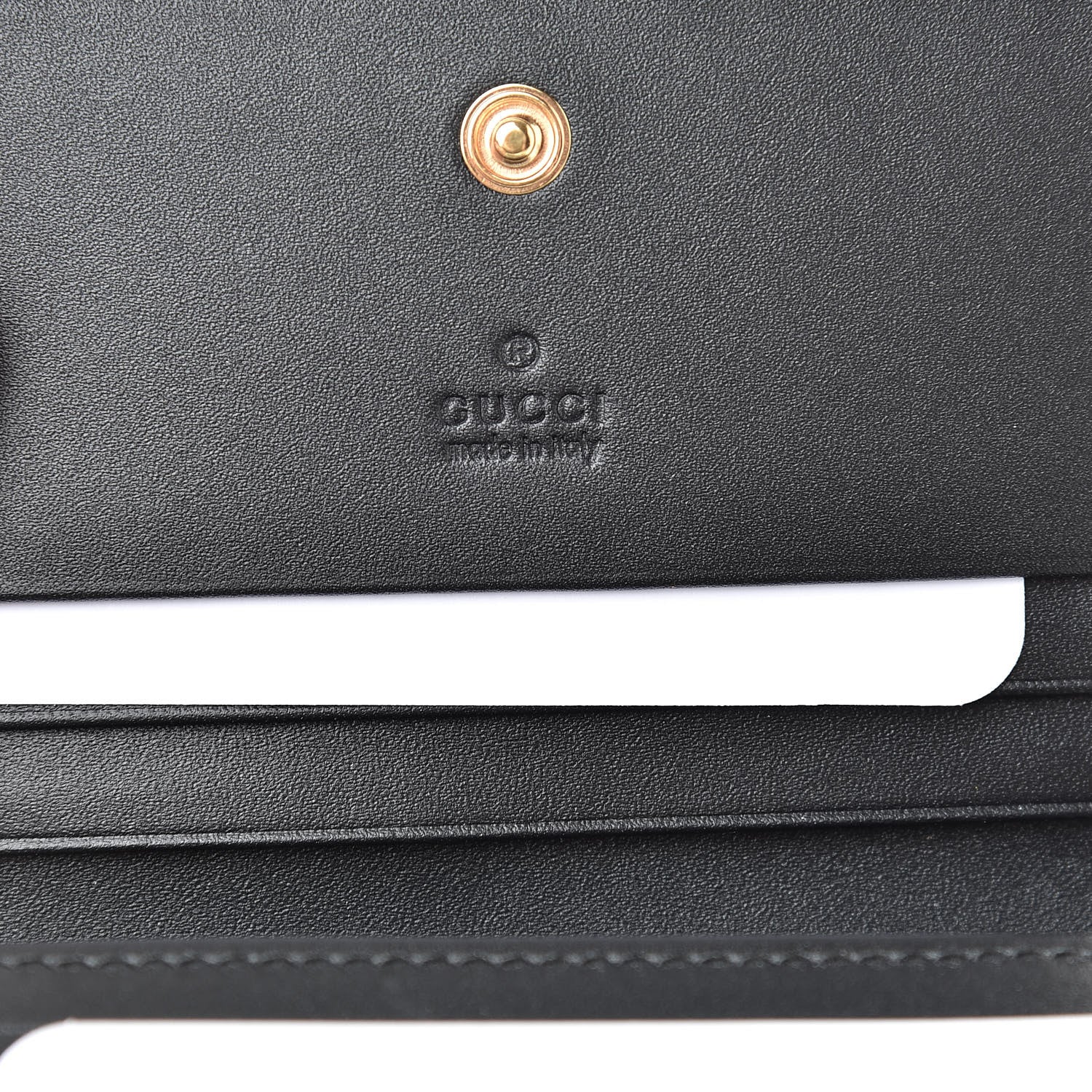 Gucci GG Supreme Monogram Bee Print Card Case 6 of 7
