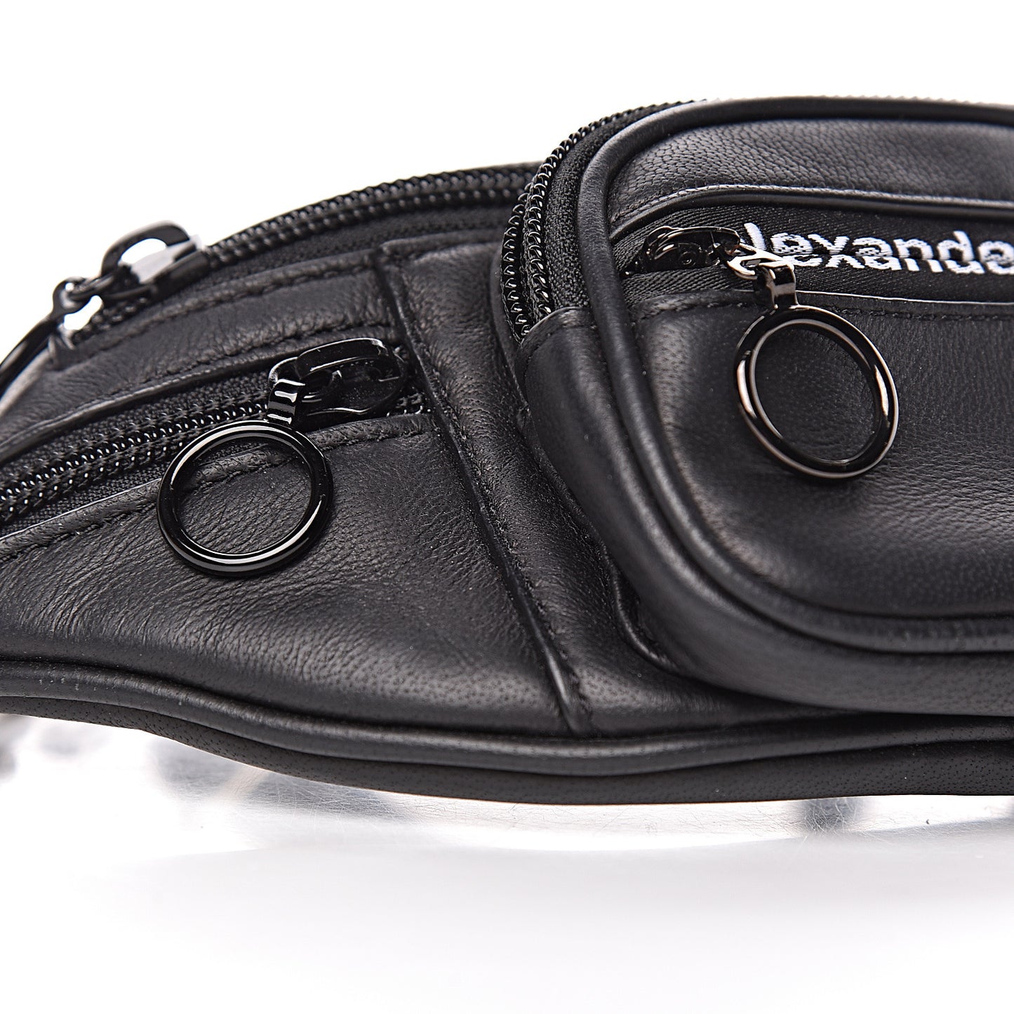 Lambskin Attica Mini Belt Bag Black