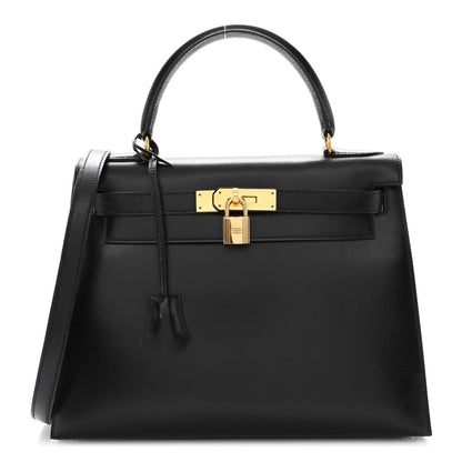 Hermes Box Kelly Sellier 28 Black 1 of 12