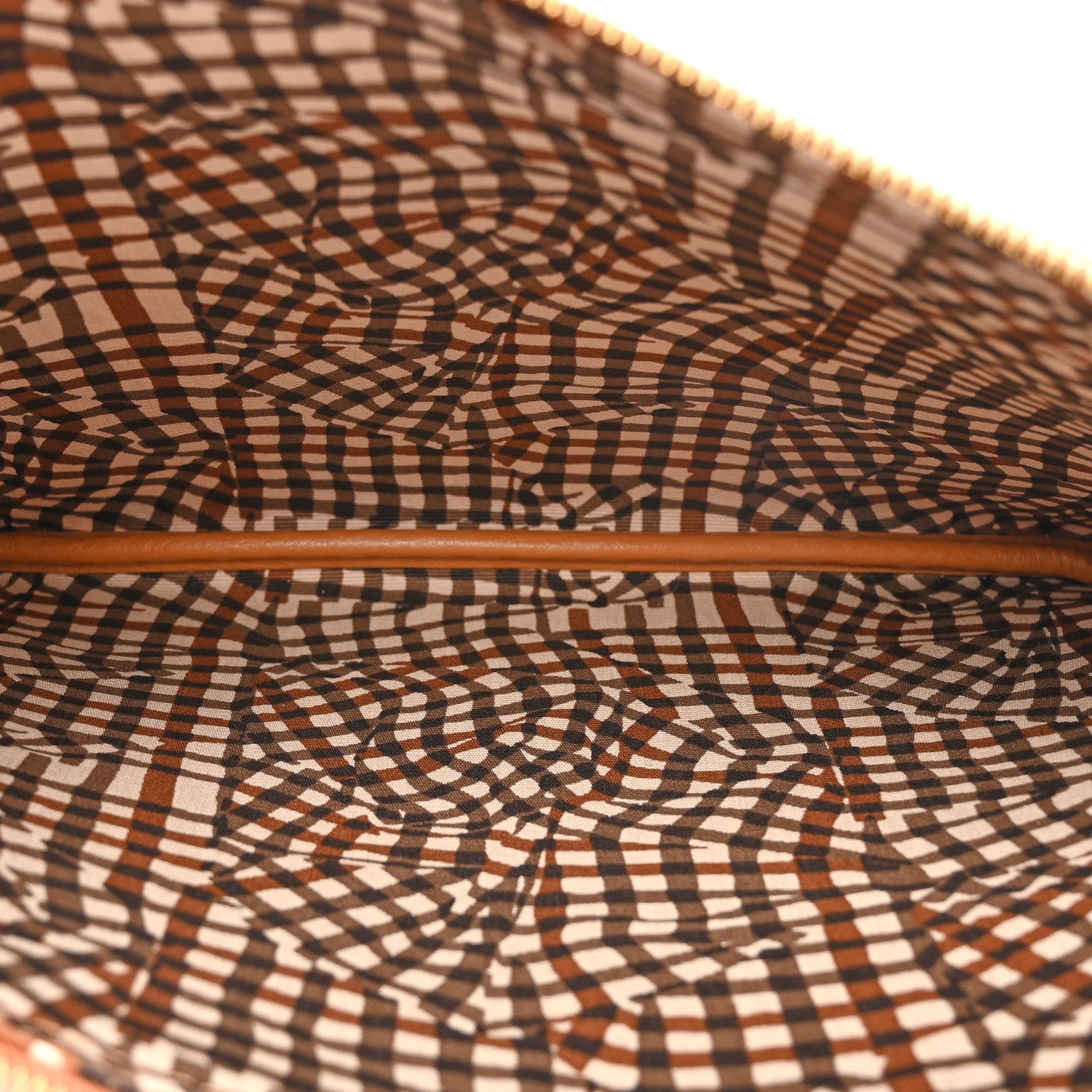 MCM Visetos Medium Liz Reversible Shopper Tote Cognac 10 of 18