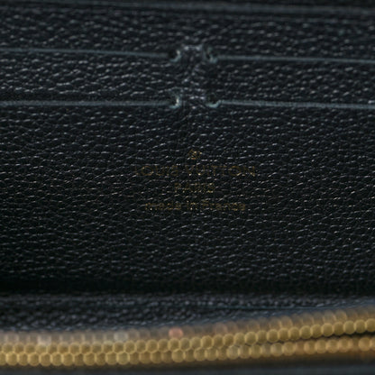 Louis Vuitton Empreinte Clemence Wallet Black 6 of 6