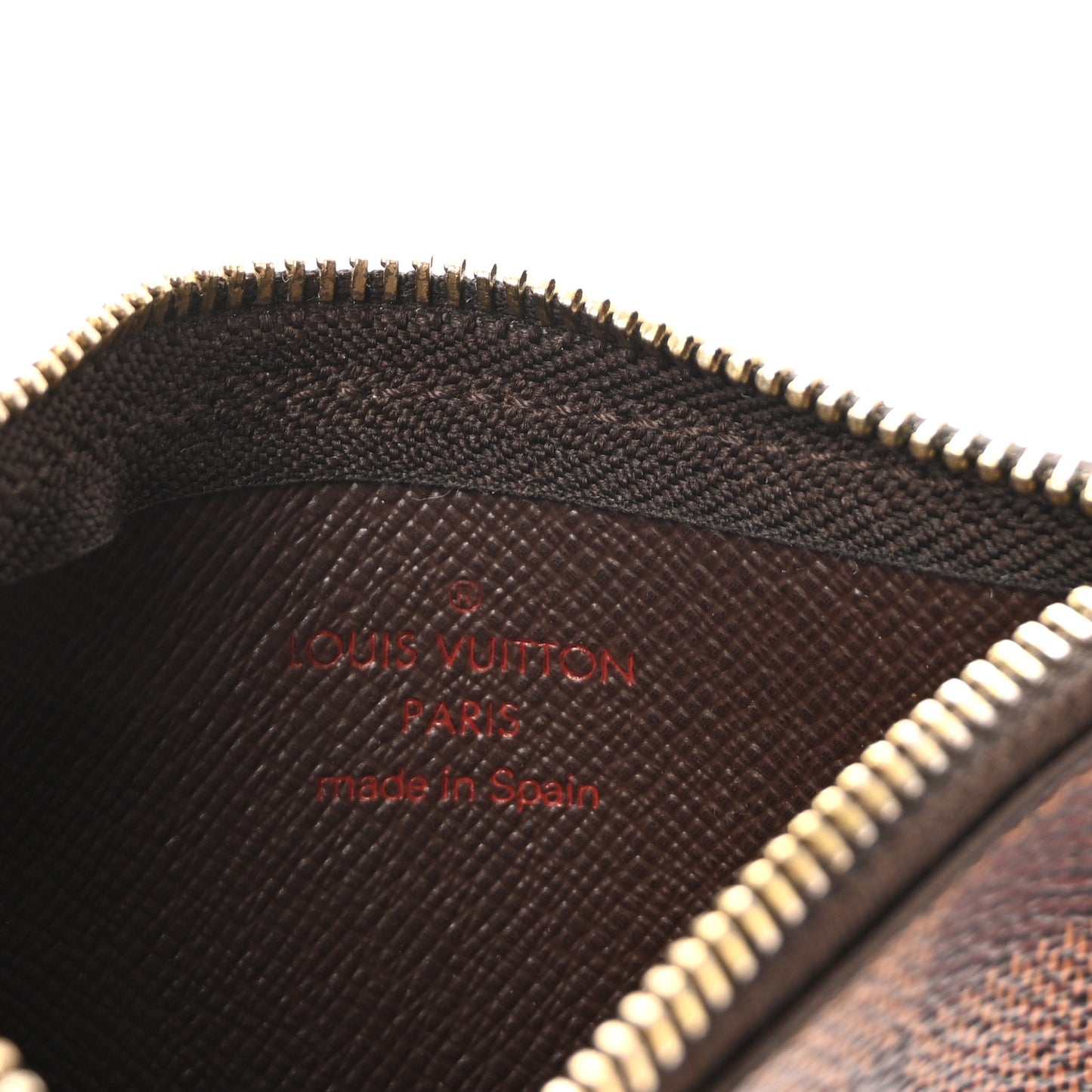 Damier Ebene Key Pouch
