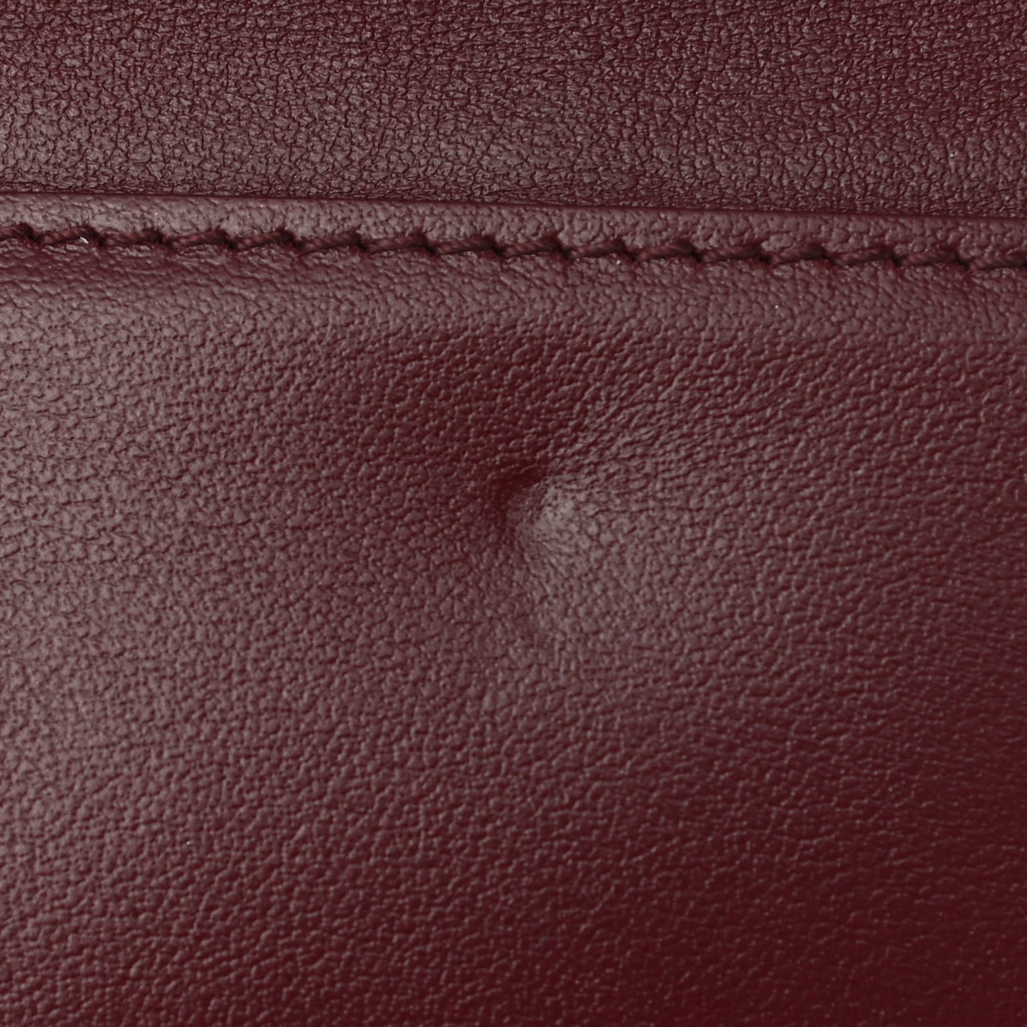 Nappa Intrecciato Trifold Wallet Bordeaux
